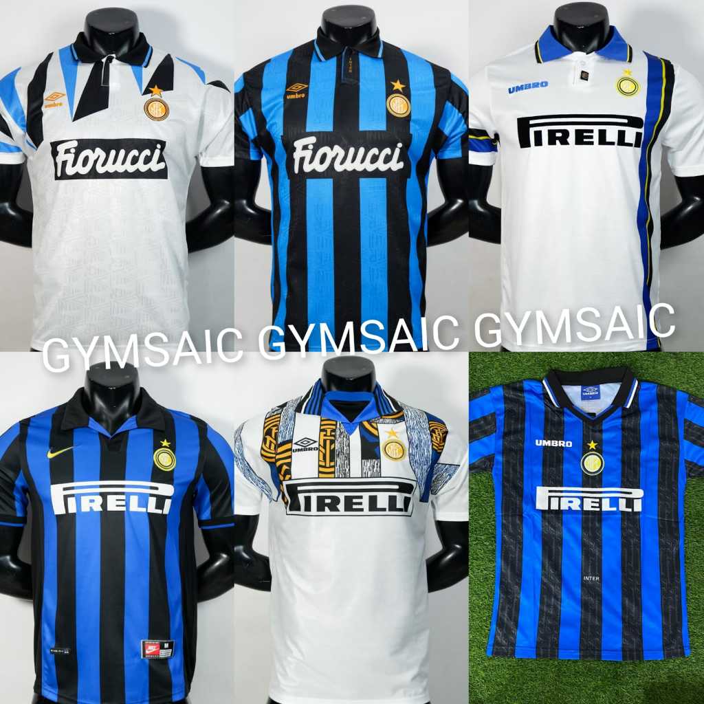 Jual LIVE INT3R KATALOG - JERSEY RETRO INTER HOME AWAY 3RD 1990 2000 ...