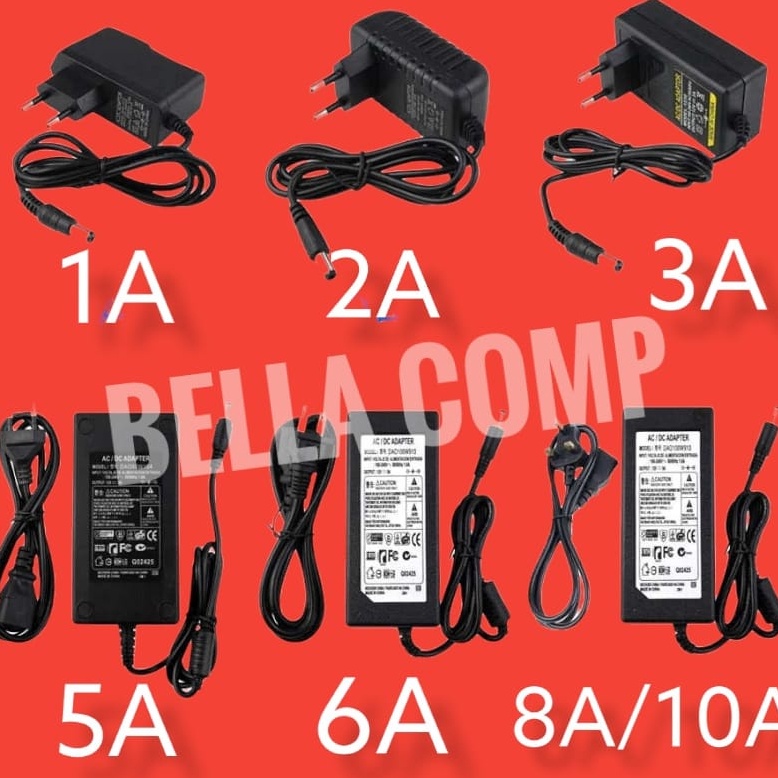 Jual WAH AC POWER ADAPTOR 12V 1A 12V 8A 12V 6A 12V 5A 12V 3A 12V 2A 12V ...