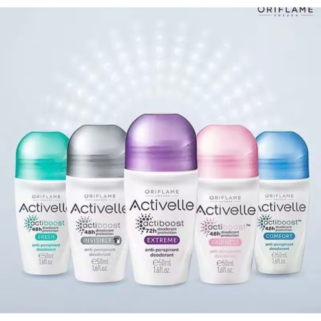 Jual Activelle Anti Perspirant Deodorant Roll On (ALL VARIANT) | Shopee ...