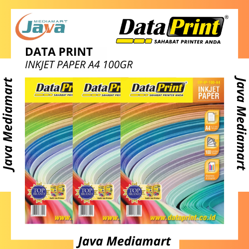 Jual Kertas Foto Data Print Inkjet Paper A4 100gsm Dataprint | Shopee ...