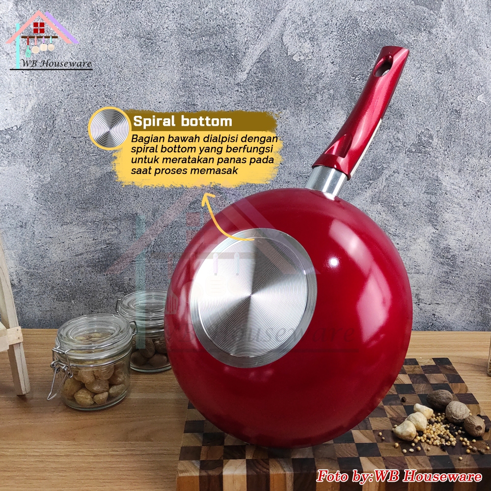 Jual panci penggorengan set 10pcs / cookware set teflon ZAMAN NOW