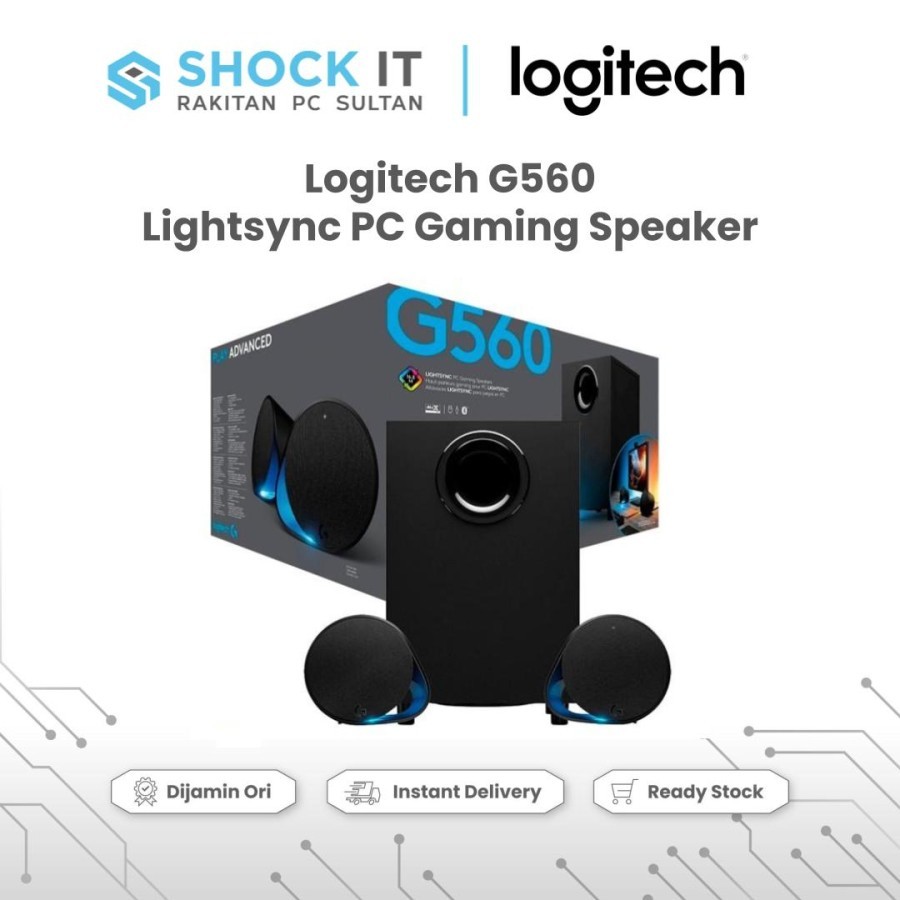 Jual Logitech G560 Gaming Speaker RGB LightSync | Shopee Indonesia