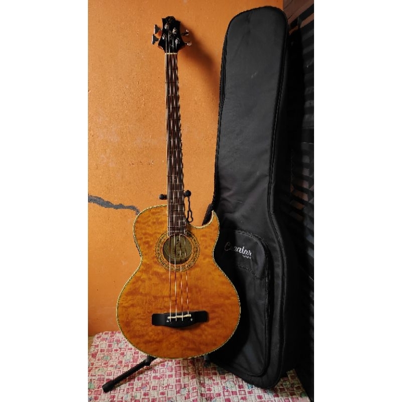 Jual BASS SAMICK GREG BENNETT AB11CEJ ACOUSTIC AKUSTIK ELIKTRIK
