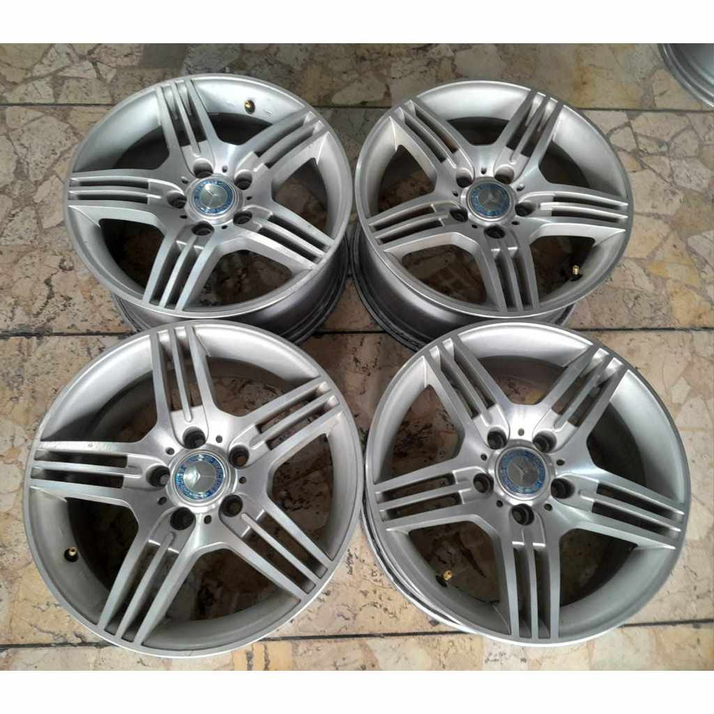 Jual Velg seken racing R16x7,5 PCD 5x112-114 ET35 kondisi aman siap ...