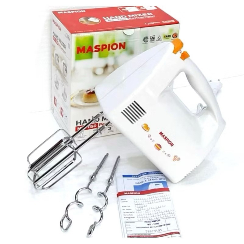 HAND MIXER MASPION MT-1150 MT-1170 MT-1190 MIXER PENCAMPUR ADONAN KUE
