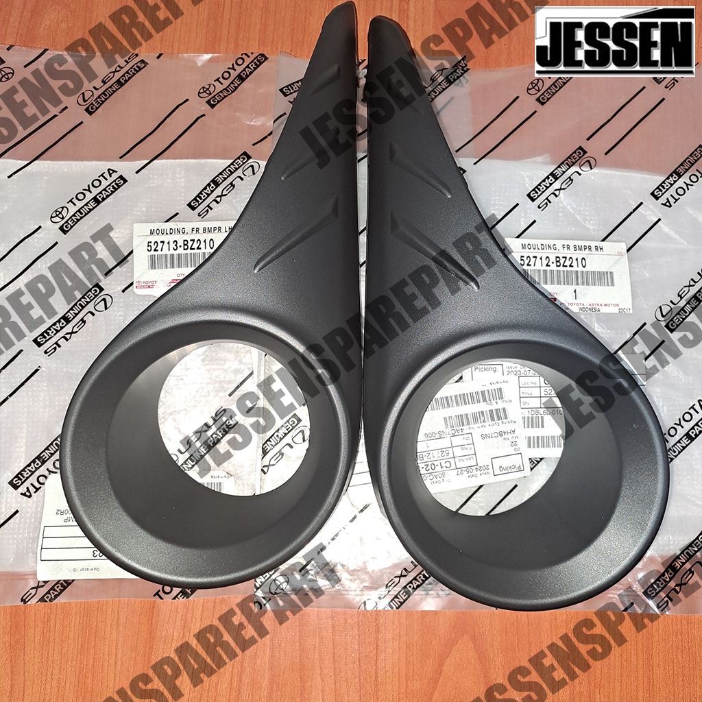Jual Cover Fog Lamp / Tutup Lampu Kabut Toyota Agya 2017 Up 52712-BZ210 ...