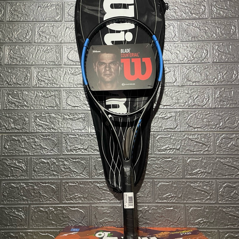 Jual RAKET TENIS WILSON BLADE 98v6 HITAM BIRU | Shopee Indonesia