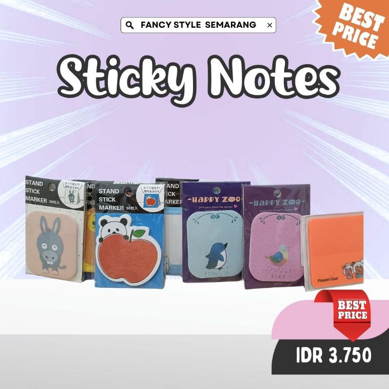 Jual Sticky Notes | Shopee Indonesia