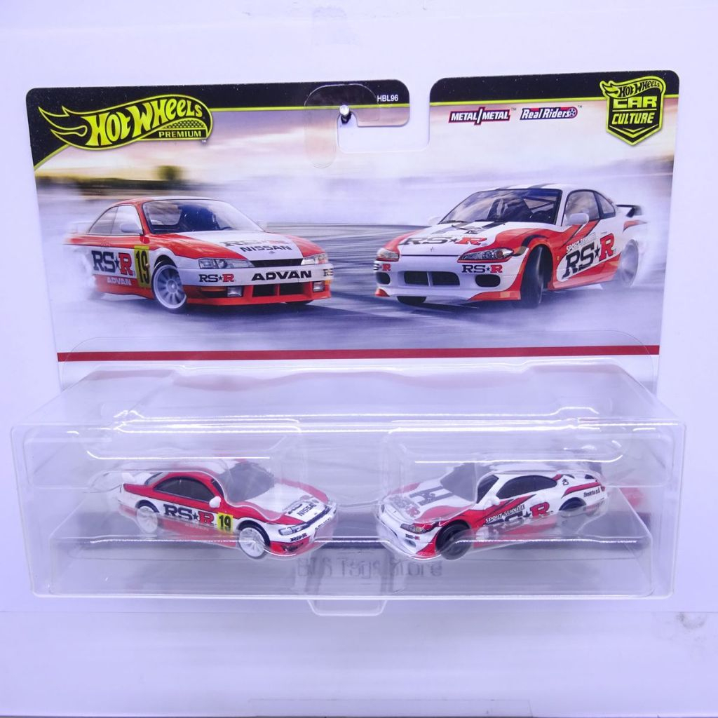 Hot Wheels Car Culture Nissan 240SX & Silvia 2er-Pack - 1:64 Maßstab