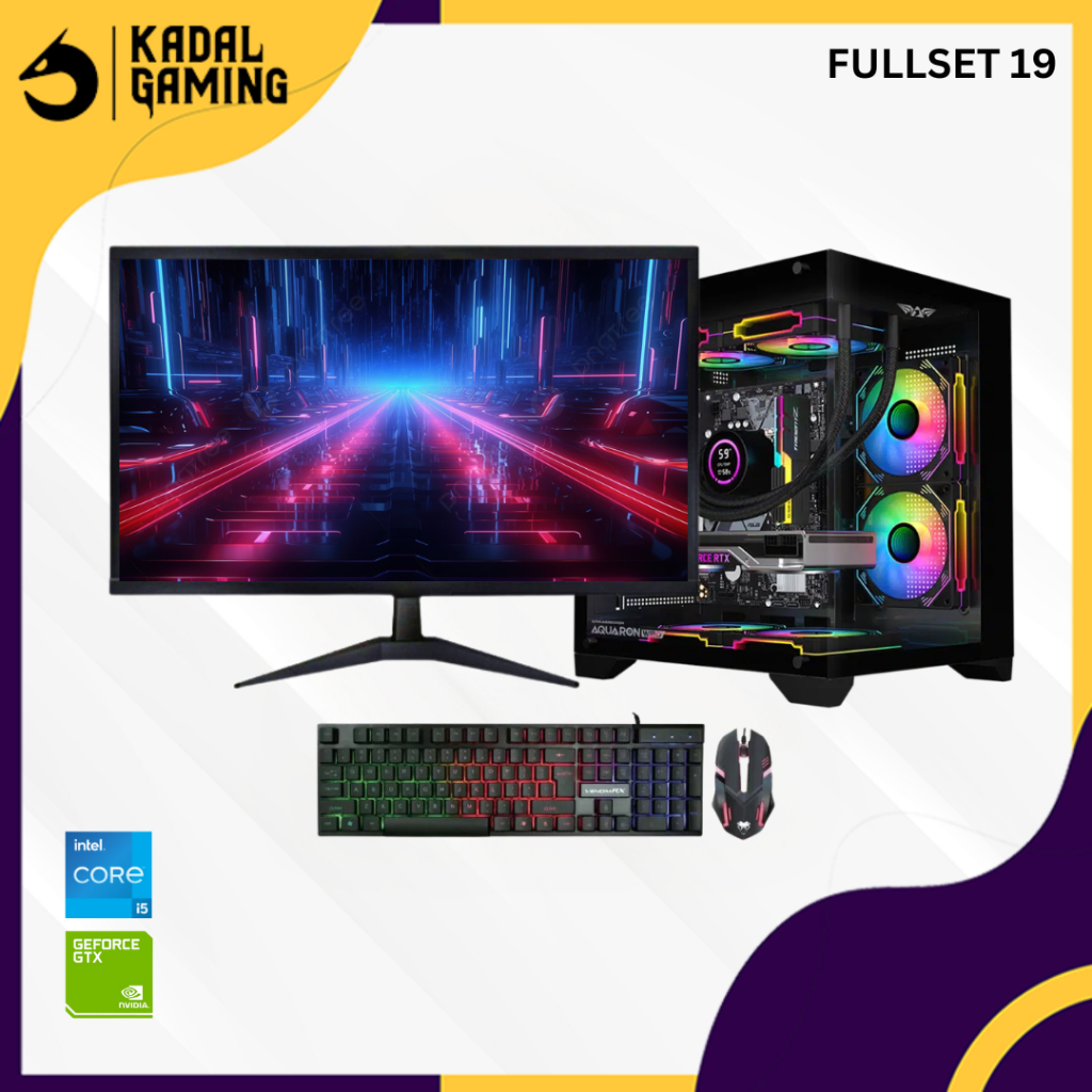 Jual PC GAMING I5 12400F VGA RX 580 8GB RAM 16GB DDR4 SSD 256GB ...