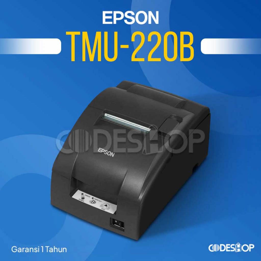 Jual Printer Struk Kasir Dot Matrix Epson TM U220B USB Serial LAN ...