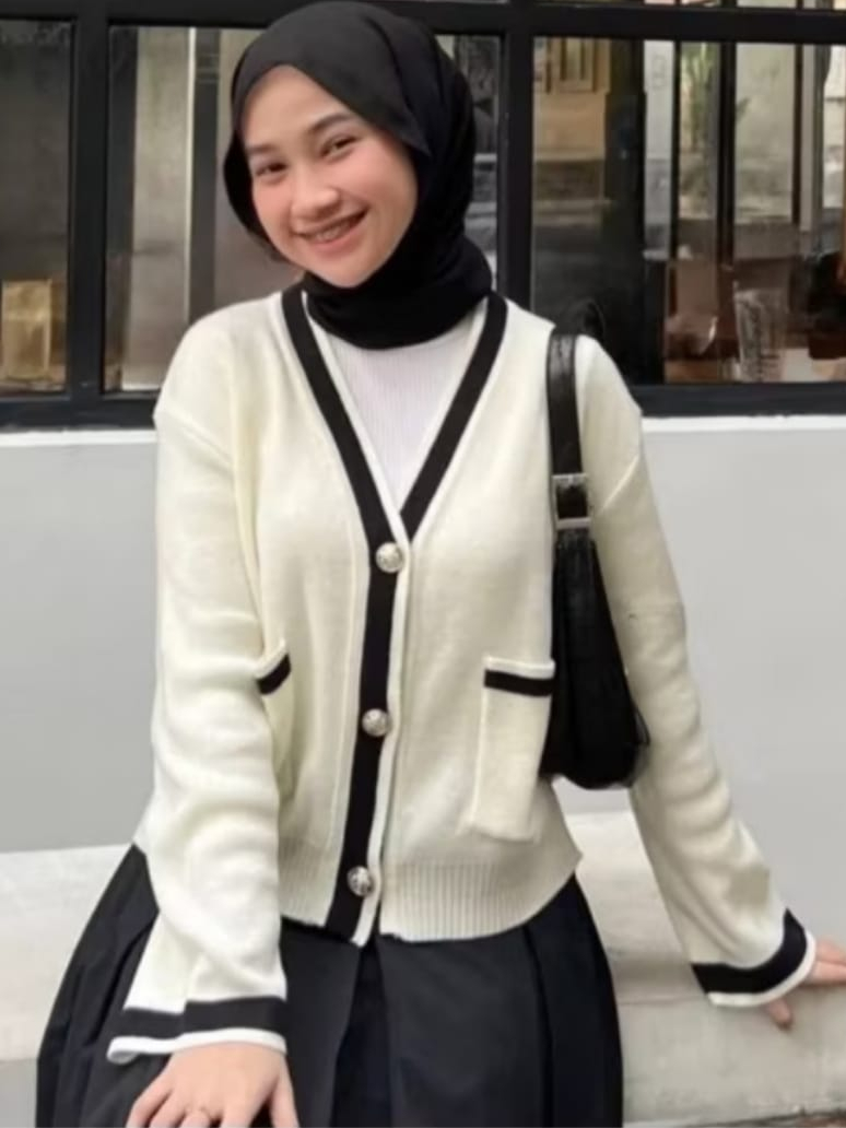 Jual Cardigan Sweater Rajut | Sweater Rajut Model Saku | Sweater Rajut ...