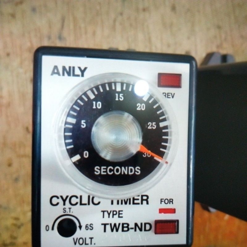 Jual timer anly twb-nd ac 220vac 30s cyclic timer mesin cuci forward ...