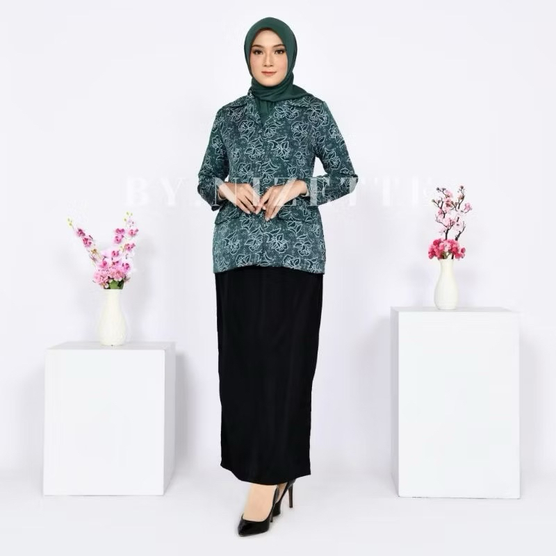 Jual SERAGAM Batik PKK terbaru/ Baju PKK terbaru / Batik PKK terbaru ...
