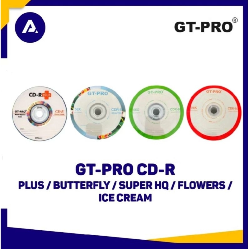 Jual CD-R GT PRO CD-R KOSONG SIAP PAKAI BURNING DATA | Shopee Indonesia