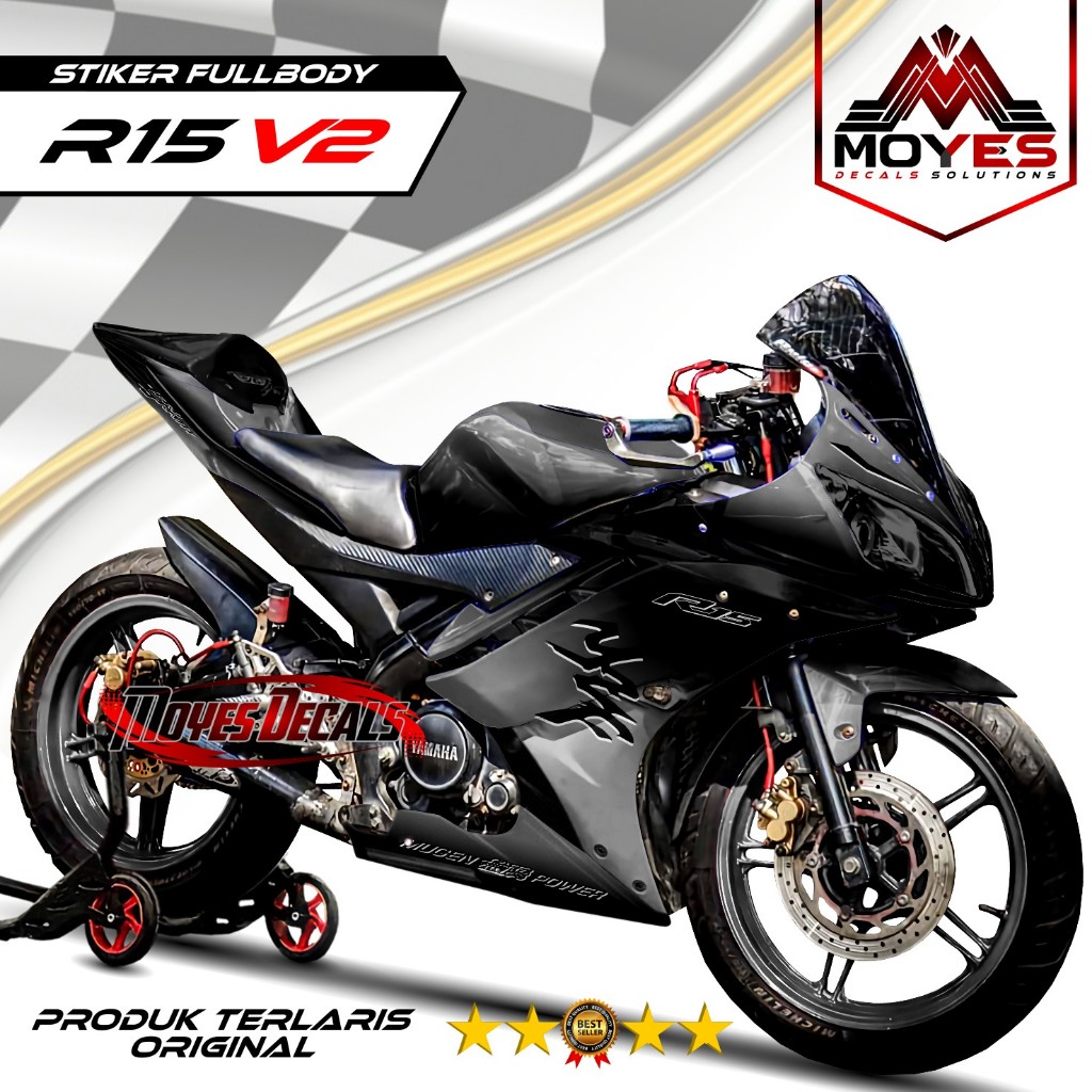 Jual Decal R15 - Stiker Fullbody R15 V2 Motif Terbaru MYS1289 | Shopee ...