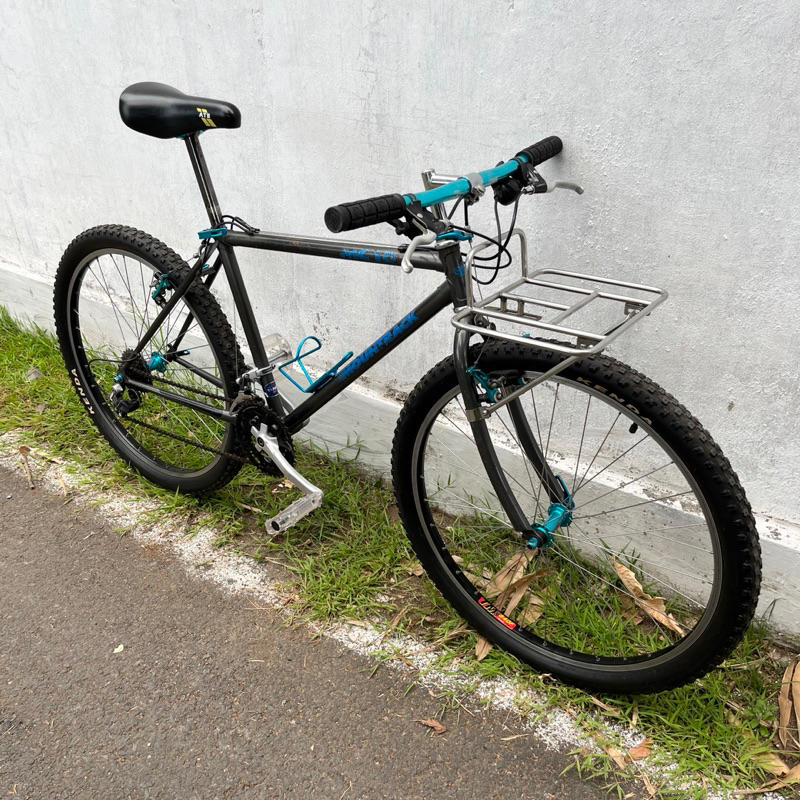 Vélo Vintage Panasonic MC Team MTB 1992 - Cadre Tange Prestige Acier, Couleur Blanc - Modèle Rare (occasion)