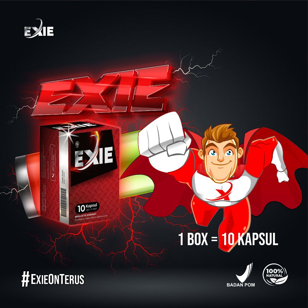 Jual Exie Kapsul Stamina Pria: Panax Ginseng, Tongkat Ali - Original ...
