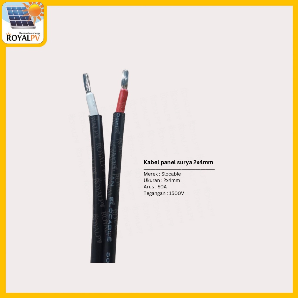 Jual Kabel panel surya 2x4mm kabel solar panel 2x4mm kabel solar cell ...