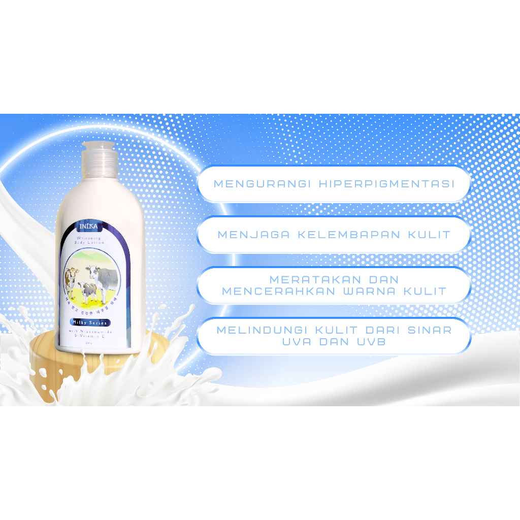 Jual INIKA Handbody Lotion Whitening ORI 100% READY | Hand Body Pemutih ...