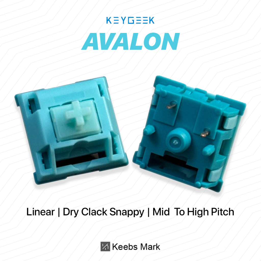 Jual Keygeek Avalon Switch Linear Switch Mechanical Keyboard Shopee