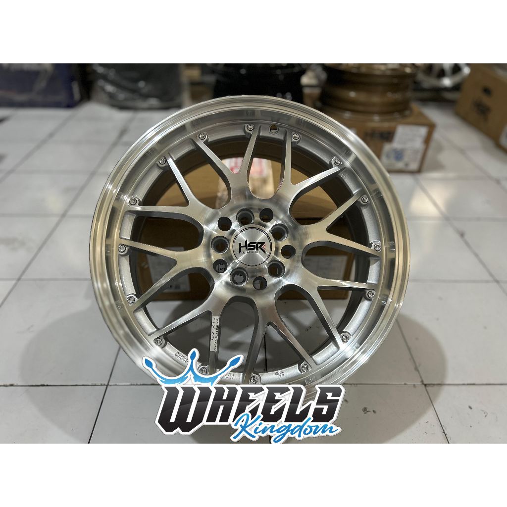 Jual VELG R17 LEBAR RATA HSR OITA RING 17 SEMI CELONG PCD 5X100/114 PNP ...