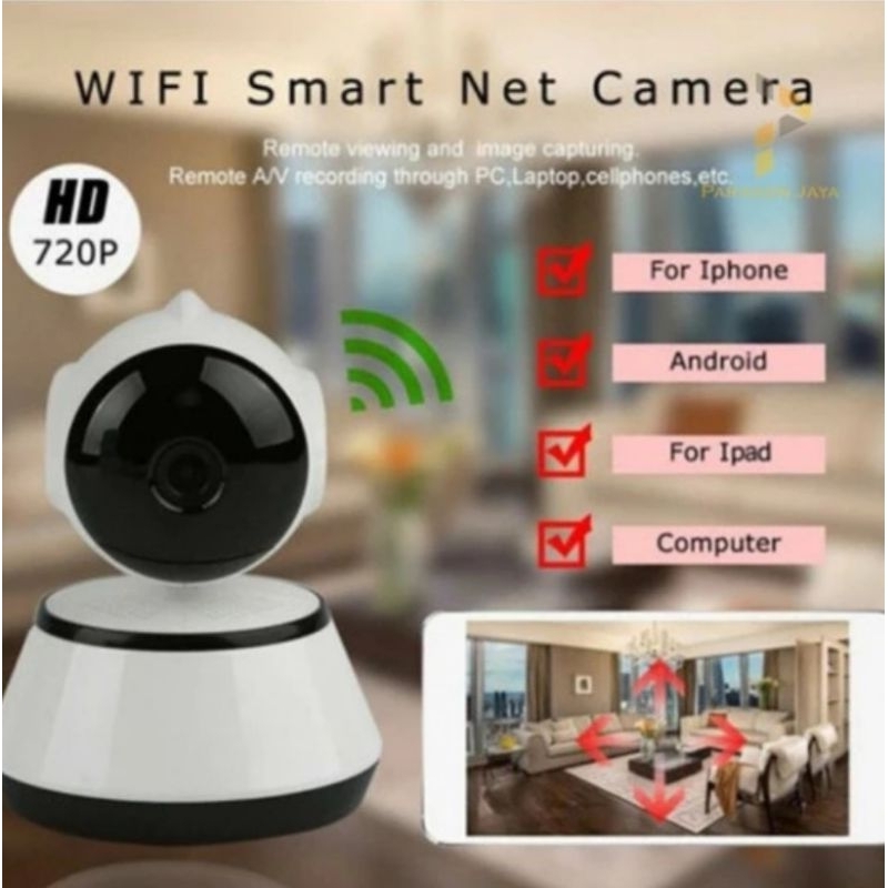 Jual IP Cam Camera Kamera V380 CCTV WiFi Wireless Monitor Baby Toko ...