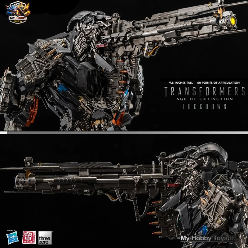 Jual 100% ORIGINAL Threezero Figure Transformers Lockdown Robot Pemburu ...