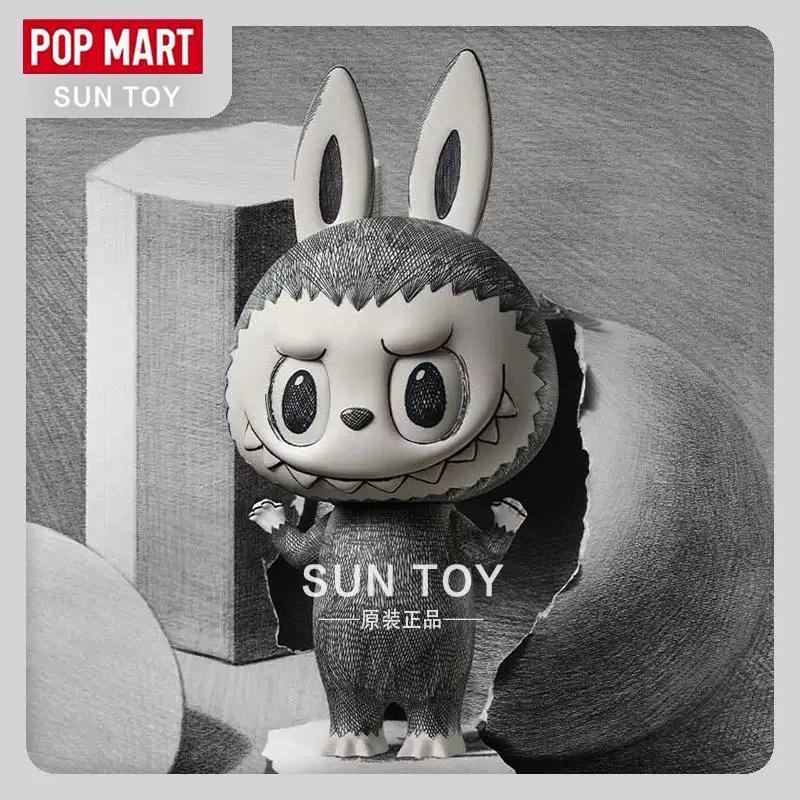 Jual POPMART MEGA LABUBU 400% SKETCH | Shopee Indonesia