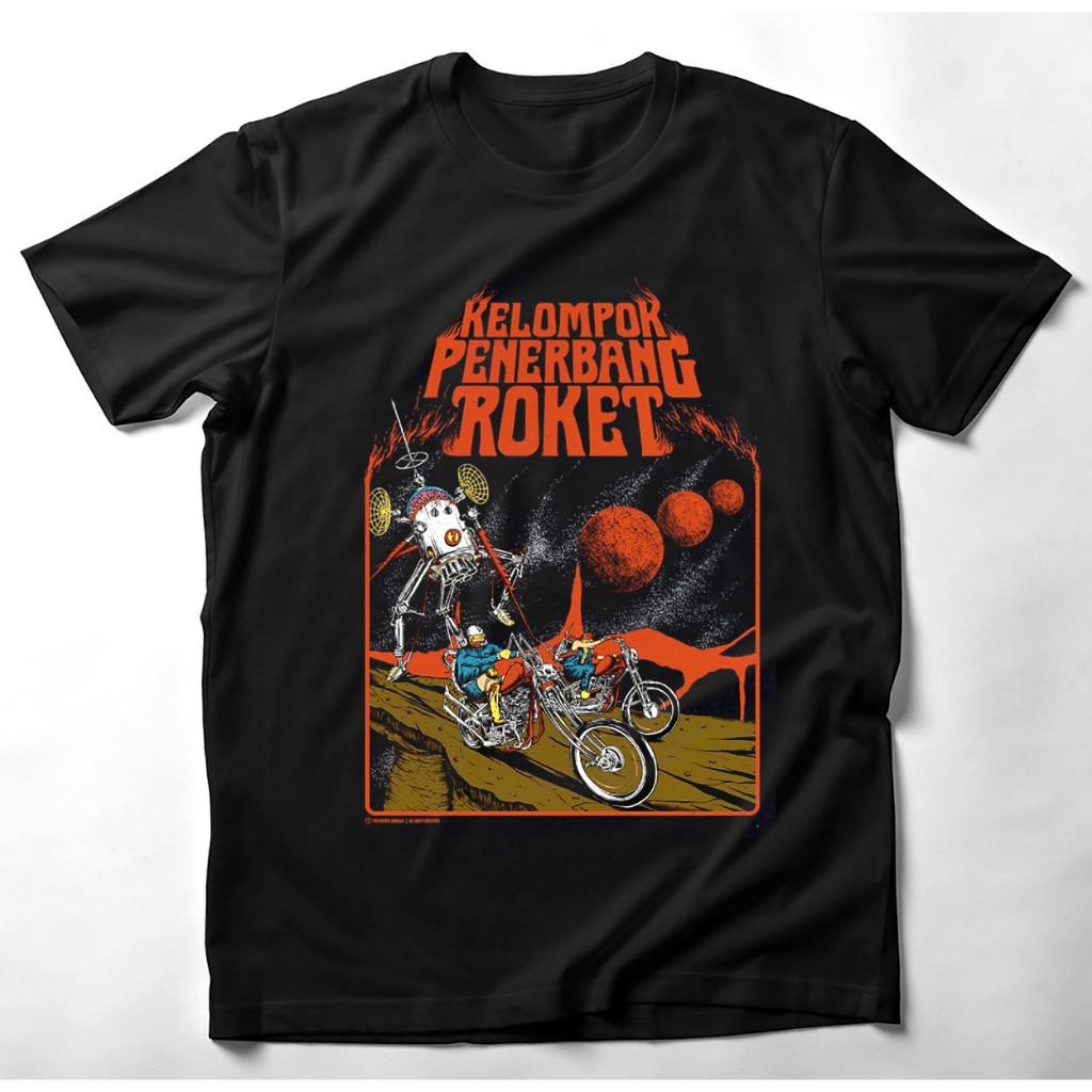 Jual Kaos Band Rock N Roll motif KPR 24s Tebal | Shopee Indonesia