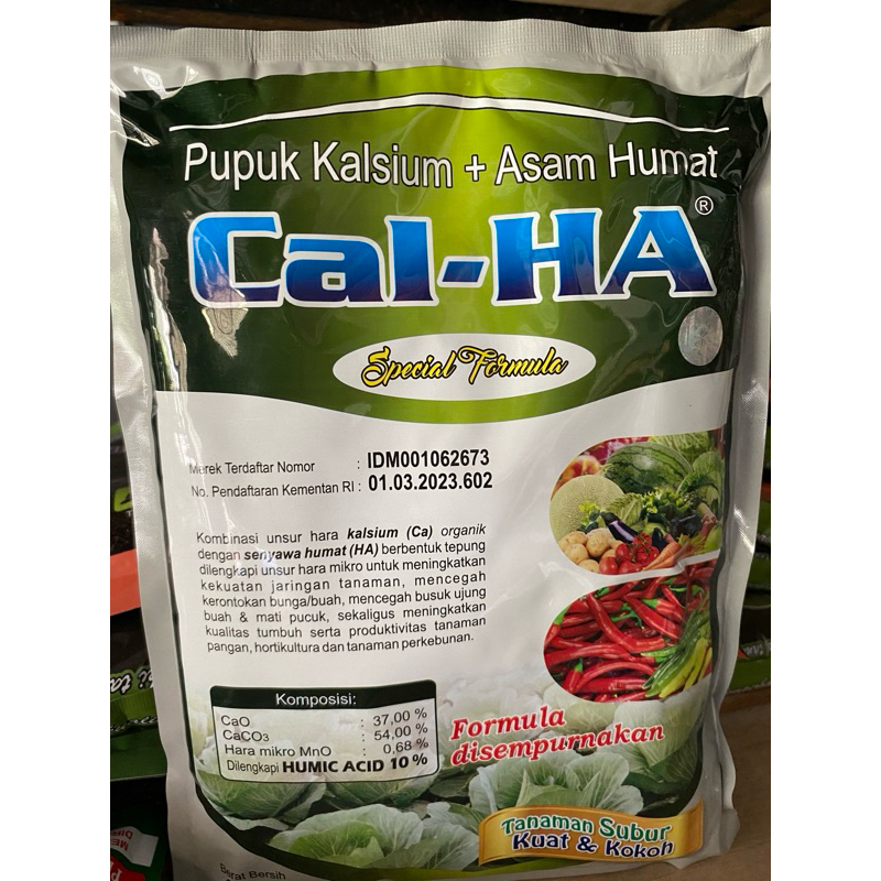 Jual pupuk Cal-HA kalsium+asam humat calha 1kg | Shopee Indonesia