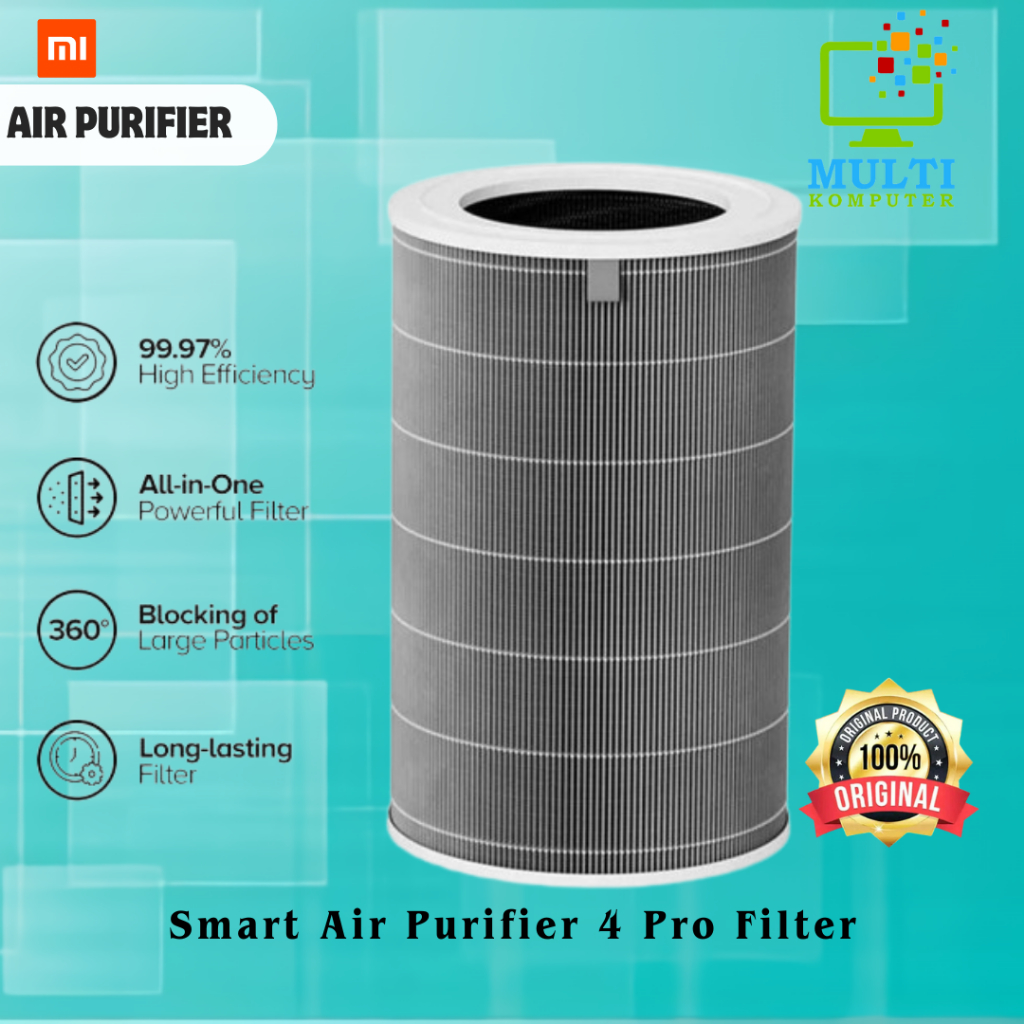Jual Xiaomi Mi Smart Air Purifier 4 Pro Filter (Black) | Shopee Indonesia