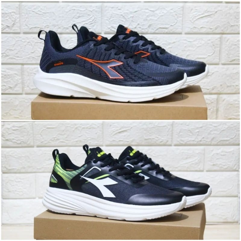 Jual SEPATU DIADORA RUNING BLACK ORIGINAL | Shopee Indonesia
