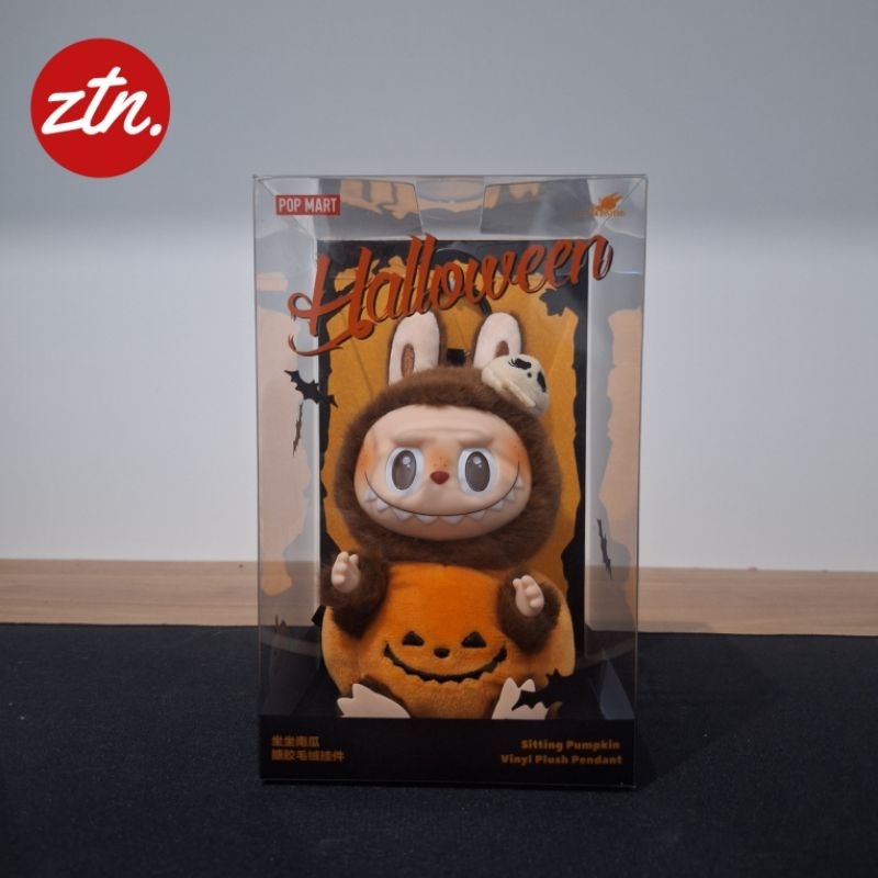 Jual Labubu Happy Halloween Party Series Sitting Pumpkin Vinyl Plush Id 11134207 7rasm