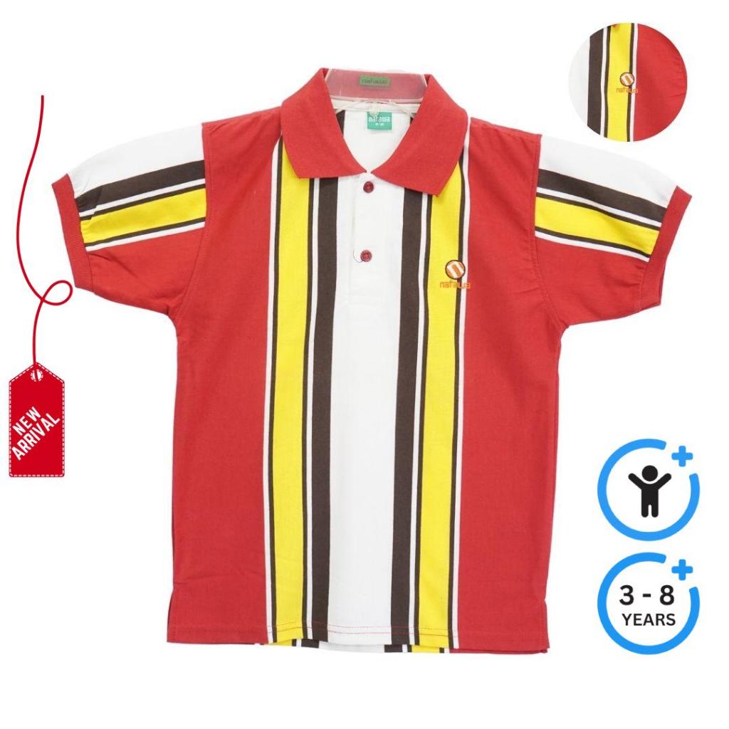 Jual Natawa Wangky Anak Salur Merah Kuning | Shopee Indonesia