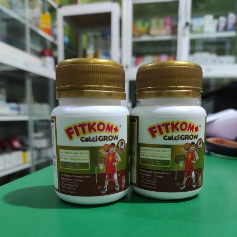 Jual Fitkom Calcigrow isi 21 tablet | Shopee Indonesia