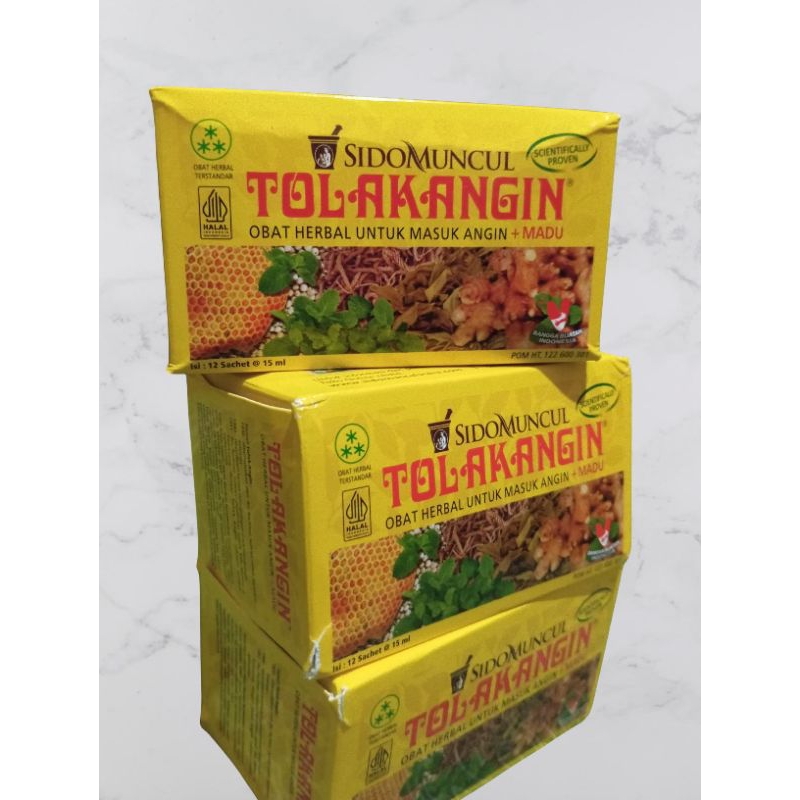 Jual Tolak Angin Cair Box isi 12pcs @15ml | Shopee Indonesia