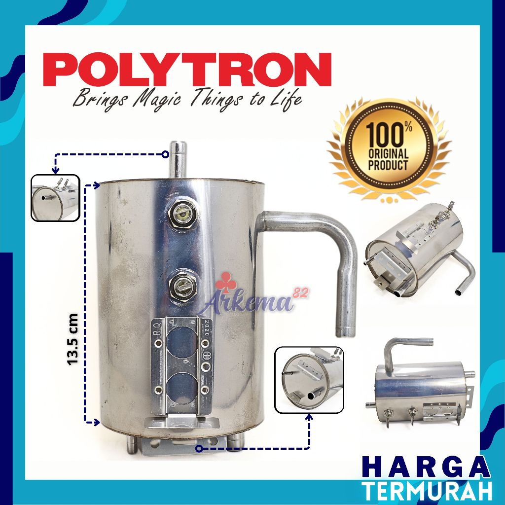 Jual Tabung Pemanas Air Dispenser Polytron Original Hot Tank Tabung Air Panas Elemen