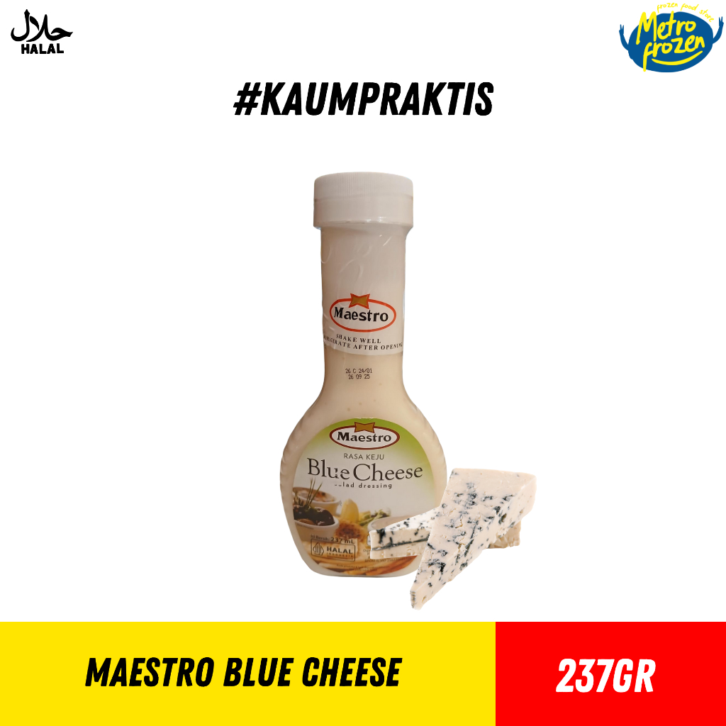 Jual MAESTRO Blue Cheese Botol 237ml | Shopee Indonesia
