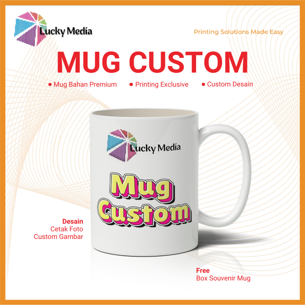 Jual Cetak Mug Custom Desain Foto Tulisan Souvenir Wisuda Gelas Import ...