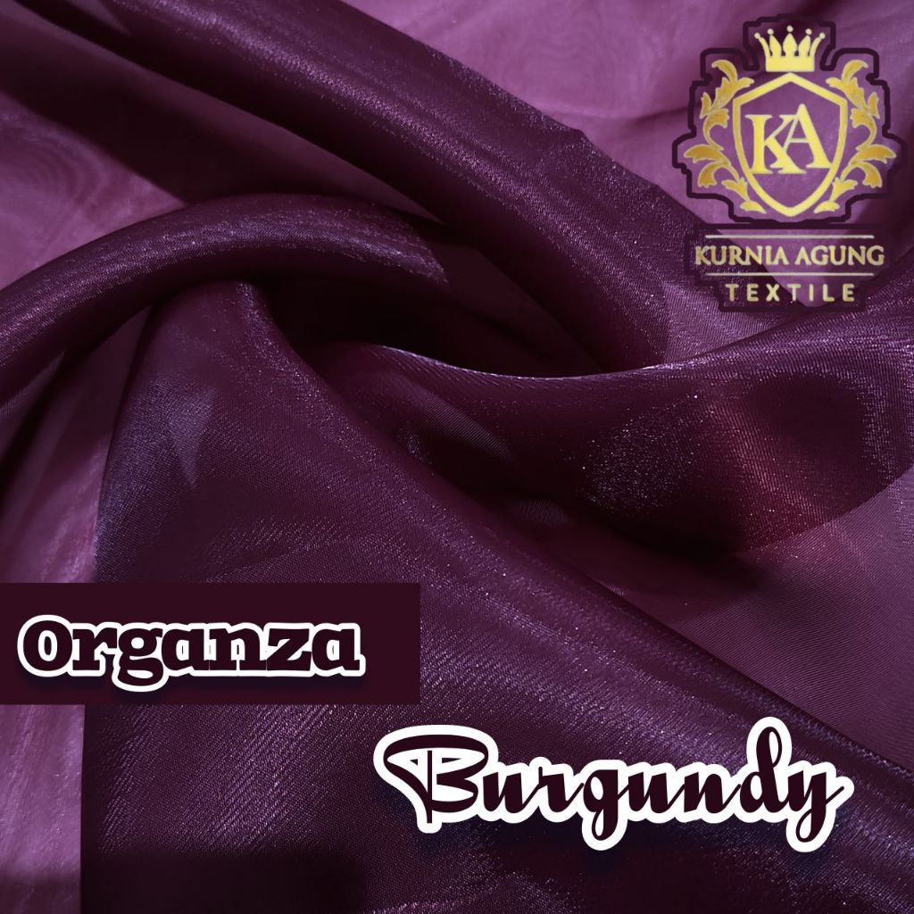 Jual Kain Satin Organza Organdi Silk Premium Grade A Bahan Kain Kaca ...