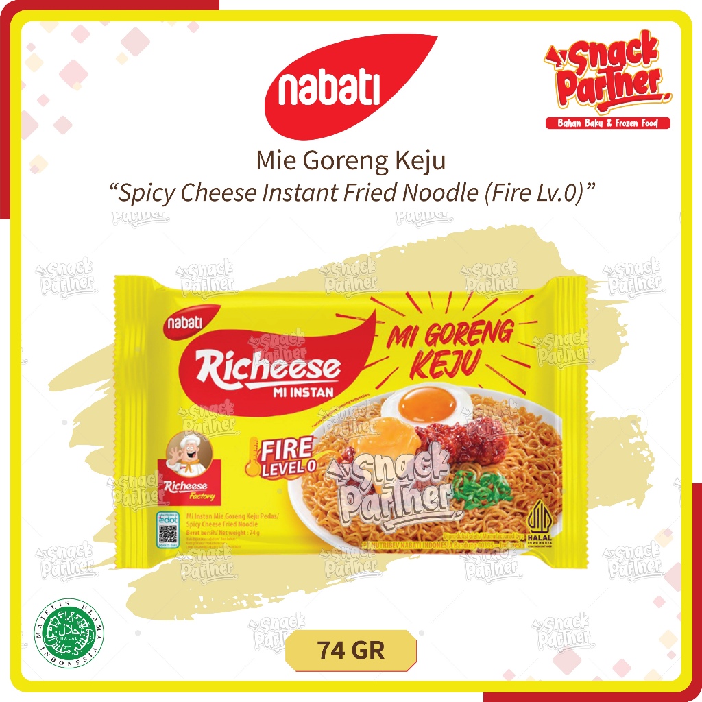 Jual NABATI | RICHEESE MI INSTANT - Mie Goreng Kuah Soto Noodle Spicy ...