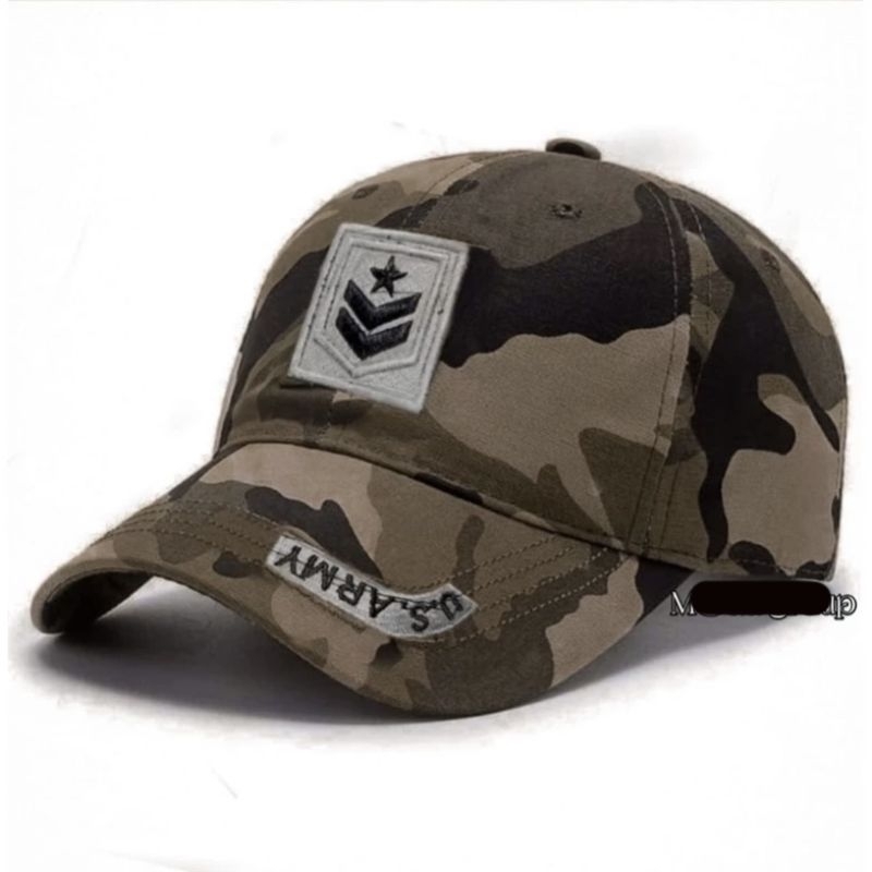 Jual TOPI LORENG TNI / TOPI US ARMY DEWASA PRIA WANITA / READY MAKASSAR ...