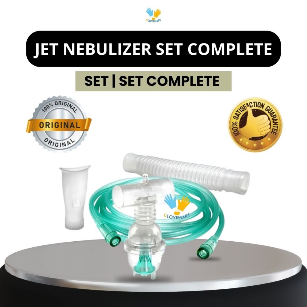 Jual Jet Nebulizer Set Complete / Tubing Mulut | Shopee Indonesia