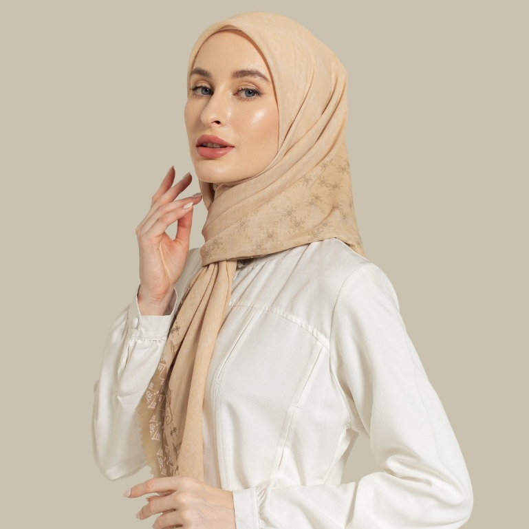 Wulang Narawangsa Hijab Segi Empat Musi Series Kerudung Segi Empat Hijab Motif Segi Empat Hijab Voal Premium