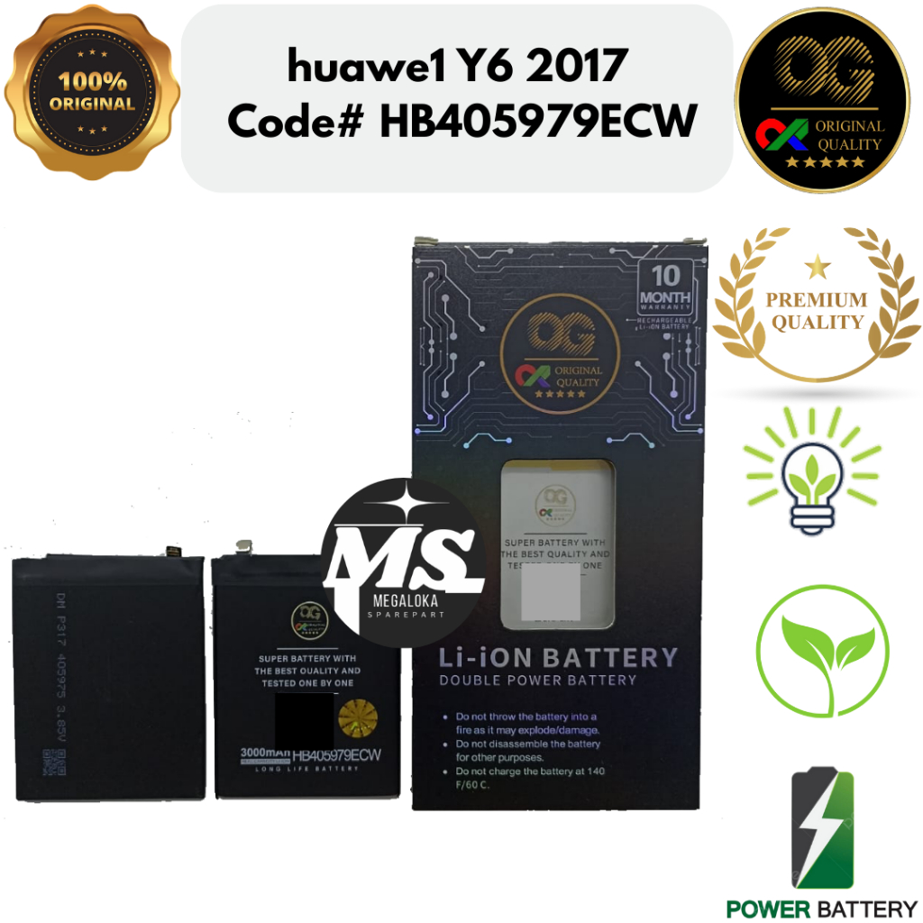 HIGHAKKU Batteria di ricambio HB405979ECW compatibile con Hua-Wei Nova, Nova 6A, Honor 6c, Y6 2017/HW Y5p/Y6 pro 2017/Y5 2019/Y5 2018 con strumenti