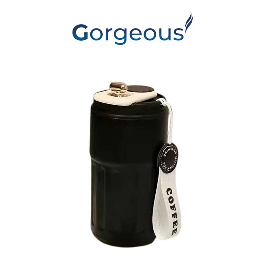 Tumbler Minum Kopi Aesthetic Smart Led 450ml Stainless Steel Sus 316 / Vacuumm I - foto 2
