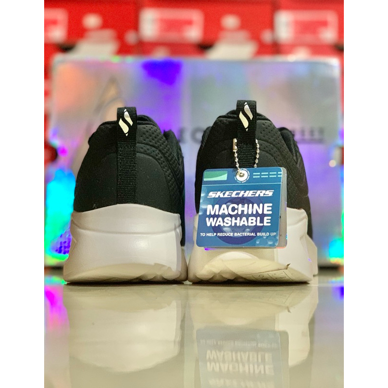 Jual SKECHERS UNO LITE LIGHTER ONE 177288/BKW BLACK ORIGINAL 100% RESMI ...