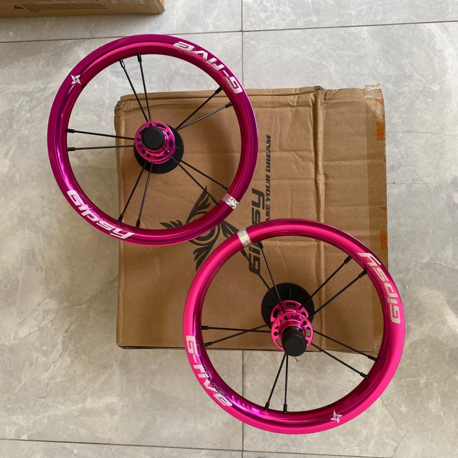 Jual Wheel Set GIPSY G-Five 12 Inch Old 95MM - Wheel Set for
