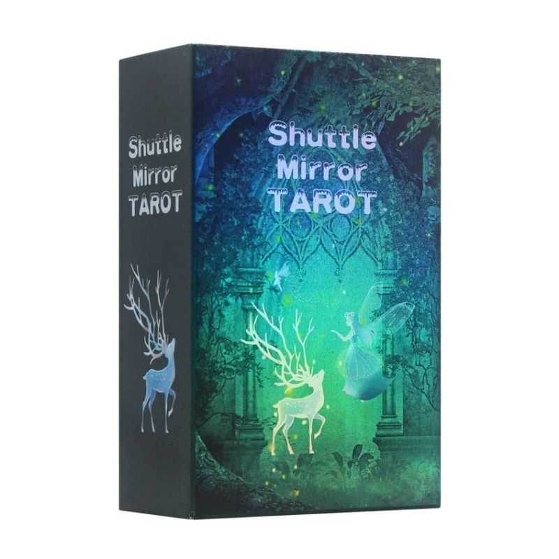 Jual Shuttle Mirror Tarot Pvc Hologram Foil Hardbox 12x7cm | Shopee ...